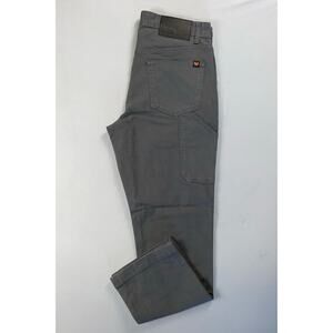 Eddie Bauer Specially Died Cotton 'Canvas Utility Pants'. Gray, Men's 30X30. EUC